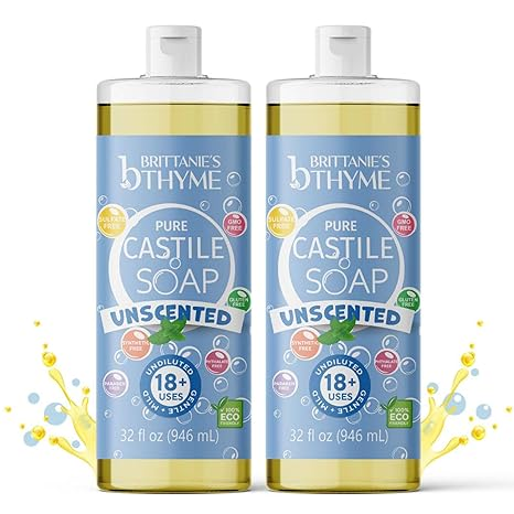 brittanie’s pure castile liquid soap